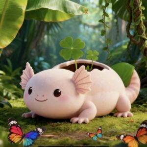 Vidám Axolotl